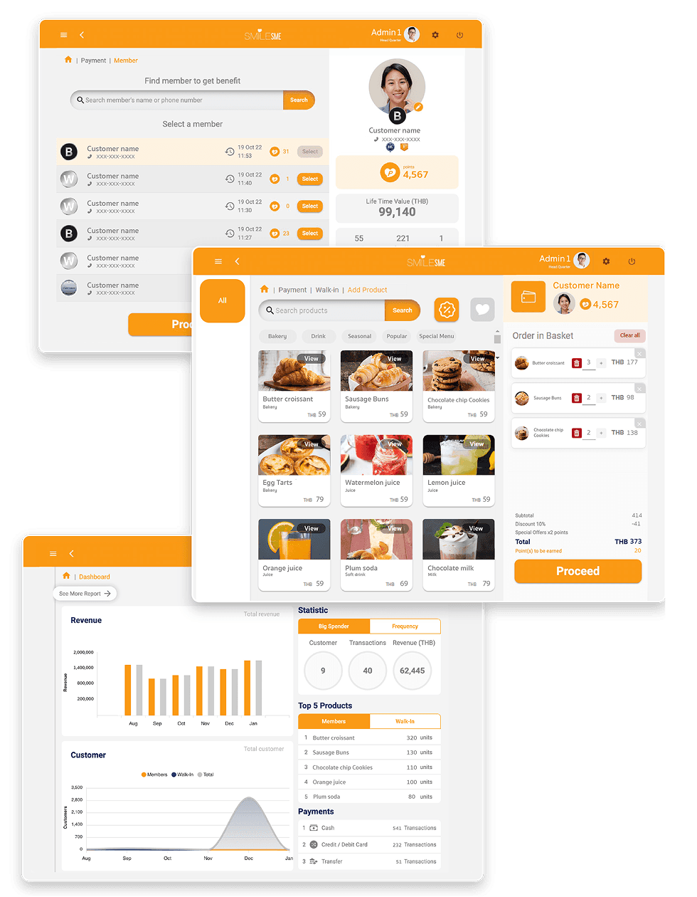 CRM Platform Interface